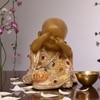 VEDAS Polyresin  Figurine in Yellow Colour