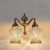 Devansh Metal Electric Wall Light in Multi Colour with Multi Shade Count of 2 Lights