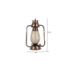 Jolie Multicolor Metal Wall Mounted Lantern Lamp