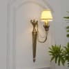 MABEL Single Arm Brass Wall Light