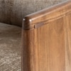 Roko Fabric Lounge Chair in Brown Colour