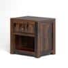 Diamond Solid Wood Bed Side In Provincial Teak Finsh