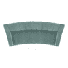 Sienna 3 Seater Fabric Sofa in Dusty Turquoise Velvet Colour