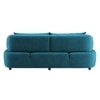 Henry Velvet 3 Seater Sofa T Blue Color