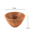 Ireka Home Kosha Acacia Wood Bowl Small – Serving Bowl