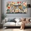 The Castle Decor Pichwai Art Wall Painting Wooden Framed 27x48 Inch (Style 3)