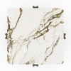 Paloma Marble Side Table in Pluto Spanish Ceramic Finish
