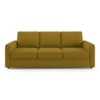 Apollo Compact Sofa Set (Colour : Olive Green, Cushion : Hard, Back Type : Regular, Seater : 3+1+1)