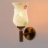 Devansh Metal Electric Wall Light in Gold Colour with Multi Shade Count of 1 Light