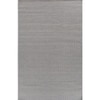 Jaipur Rugs Soft Geometric Grid Wool Viscose Dhurrie Rug Grey 6x9 ft