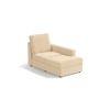 Apollo Compact Sofa (Colour : Birch Beige, Cushion : Soft, Back Type : High Back, Seating Capacity : Right Aligned 2 Seater + Right Aligned Chaise + Ottoman)