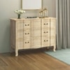 Helena Solid Wood Chest of 3 Drawers in White Finish