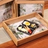 Vrindhavan Wooden Tray Set – Set of 3