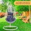 Premium Nike Single Seater Spyder Outdoor Swing Chair Grey