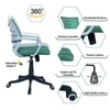 Xxeana Mid Back Ergonomic Chair in Dark Green Colour