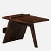 Mora Sheesham Wood End Table in Provincial Teak Finish by Woodsworth