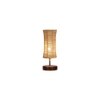 Kosmo Damru Bamboo table lamp with brown wood base