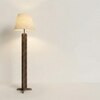 Inca Beige Jute Floor Lamp with Beige Jute Base