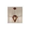 Gem Brown Solid Wood Single Hanging Light