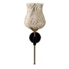 Devansh Metal Electric Wall Light in Black Colour with Multi Shade Count of 1 Light