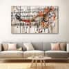 The Castle Decor Music Note Wall Art Set of 5 27x48 Inch