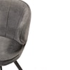 Echo Fabric Dining Chair in Grey Colour