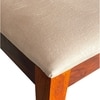 Newport Solid Wood Dining Chair in Honey Finish & Beige Colour - Set of 2