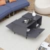 Hexa Engineered Wood Center Table With Storage And Open Rack In Slate Grey