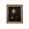 Artistry Black Brown Vincent Van Gogh Self Portrait Canvas Wall Prints Set of 1 Multicolor Matte