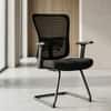 Kepler Brooks Ignis Visitor Chair in Black Colour