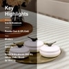 Metalsmith Metal Serveware Box Set of 4 with Tray White Finish
