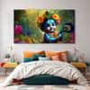 The Castle Decor Bal Gopal Wall Painting Wooden Framed 27x48 Inch (Style 8)