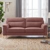 Niwara Velvet 3 Seater  sofa in Pink color