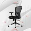 Kepler Brooks Zeus MB Office Desk Chair in Black Colour