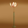 Devansh Wood & Metal Floor Lamp