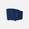Camro Fabric Sofa (Navy Blue)