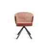 Briarwood Fabric Dining Chair in Pink Colour