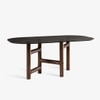 Forma Solid Wood Dining Table in Brown Colour