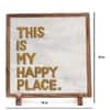 This is My Happy Place Marble Showpiece