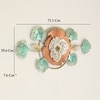 W-Rochelle Abstract Metal Wall Decor in Multicolor Set of 1
