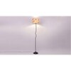 Perla Multi Cotton shade with Iron floor lamp