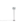 Dayana Multicolour Cotton Shade Floor Lamp