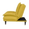 Hudson 3 Seater Sofa Cum Bed In Yellow Colour