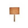 Harmon Beige Cotton Shade Floor Lamp