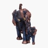 VEDAS Polyresin  Figurine in Blue Colour