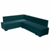 Melo 3 Seater Fold Out Sofa cum Bed in Teal Colour