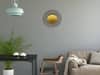 W-Midnight Abstract Metal Wall Decor in Multicolor Set of 1