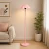 Dome Floor Lamp in Pink Colour