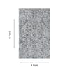 Neulooms Handloom Knotted Reversible Flatweave Area Rug Olive Green or Ivory 4x6