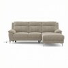 Emila Right Aligned Three Seater Sectional Recliner in Fossil Weave Colour